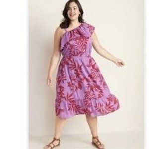 NWT Old Navy Women's Dress, size large, purple floral